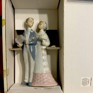 Lladro bride and groom from Spain